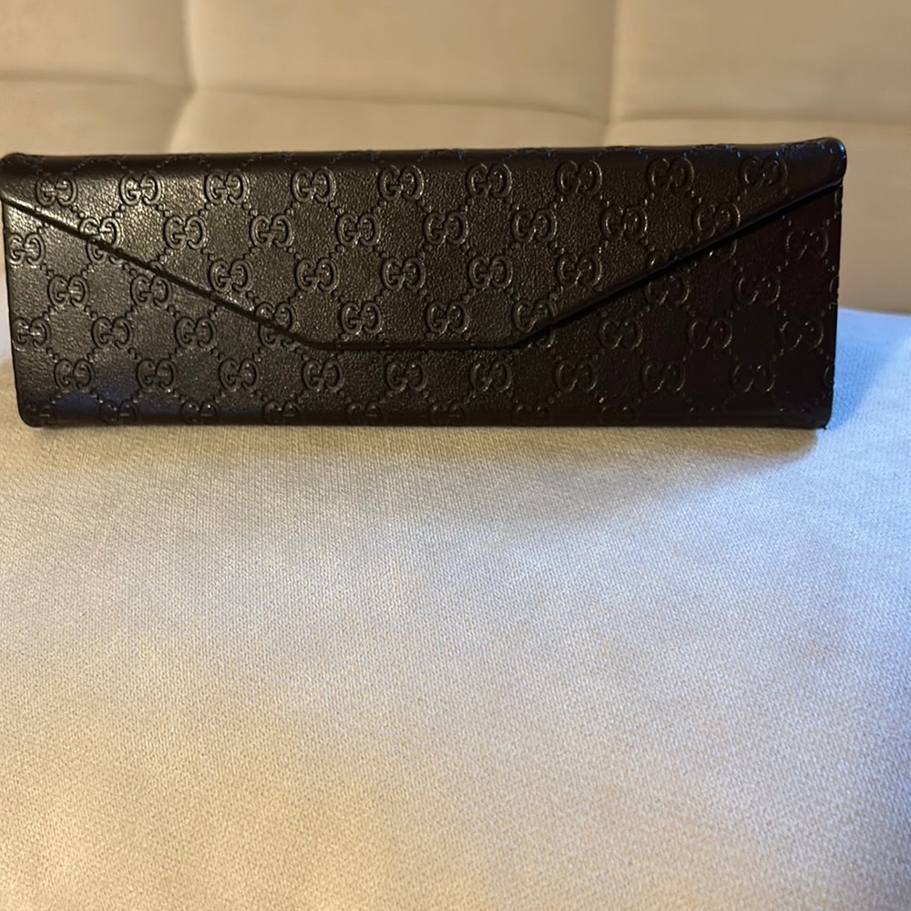 Vintage Gucci eyeglass case.